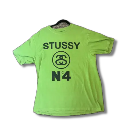 Stussy n4 green tshirt