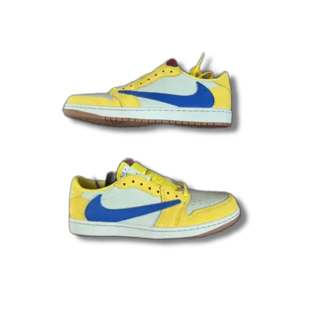 Jordan 1 low travis scott canary yellow