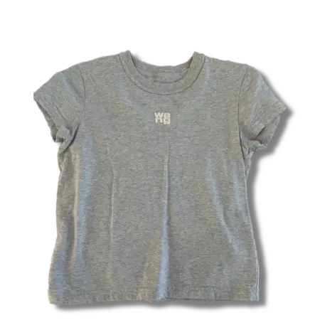 Alexander Wang printed logo tshirt