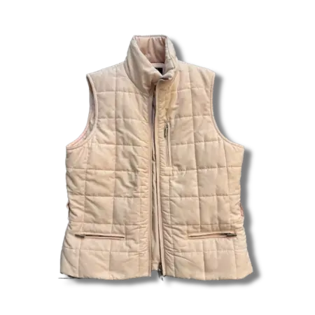 Ralph lauren pink quilted puffer vest