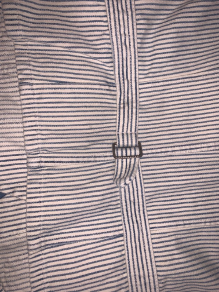 Vintage Striped Ralph Lauren Denim Vest - Image 6