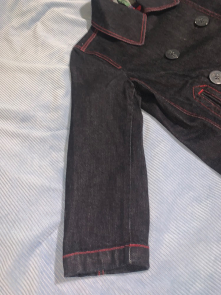 Vintage Red Stitch Ralph Lauren Denim Jacket - Image 7