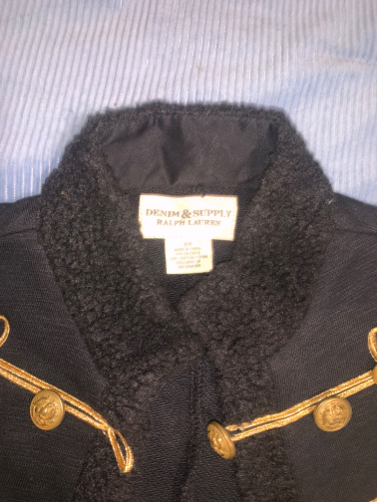 Ralph Lauren Gold Button Sweater - Image 2