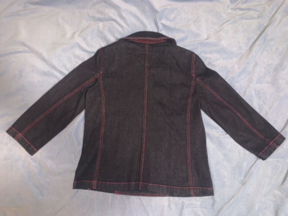 Vintage Red Stitch Ralph Lauren Denim Jacket - Image 8