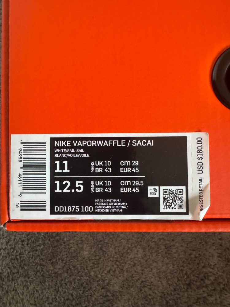 Nike White vapor waffles - Image 9