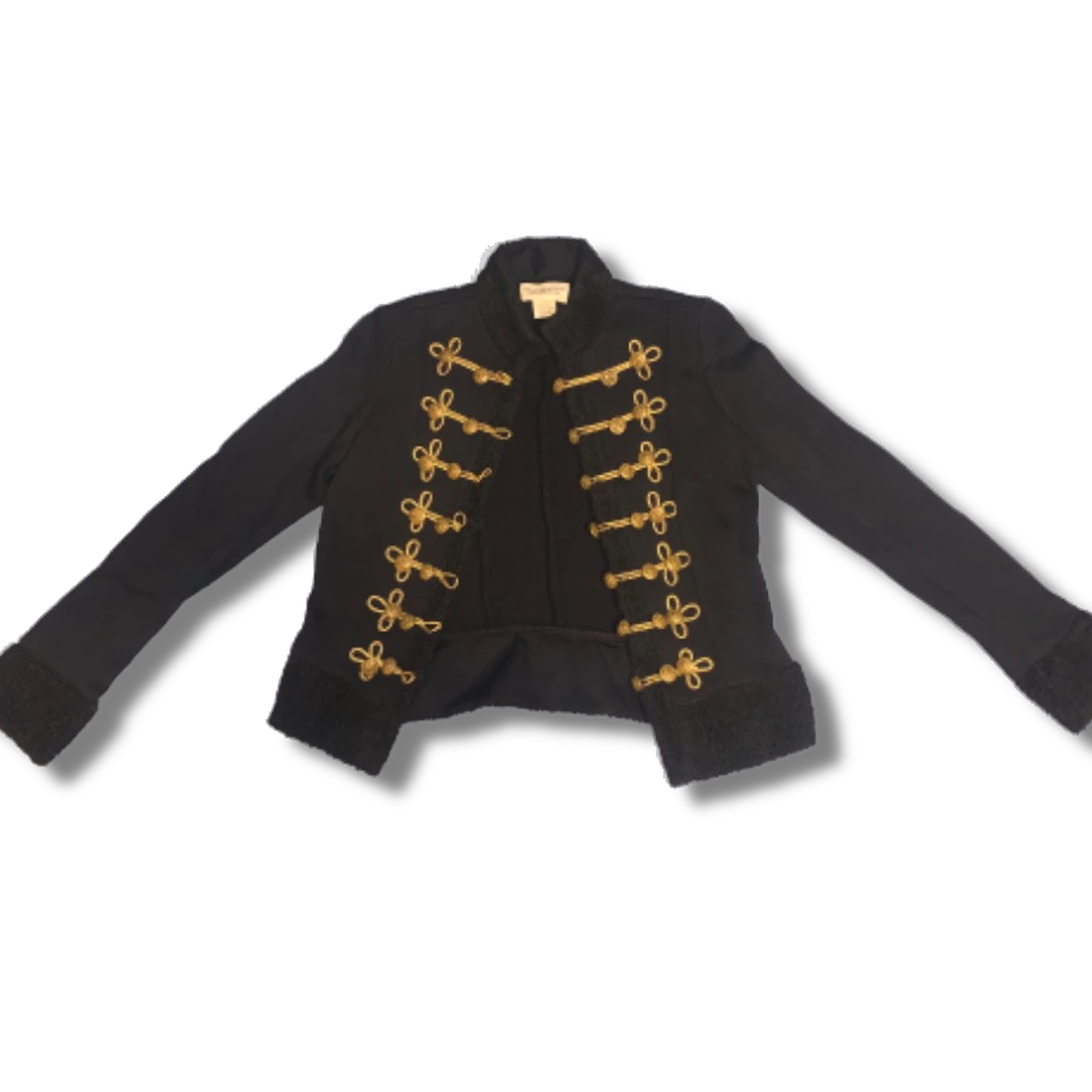 Ralph Lauren Gold Button Sweater