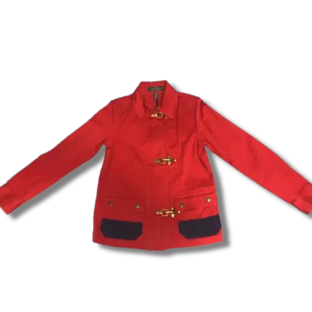 Ralph Lauren Red Denim Jacket