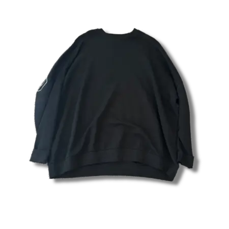 ASOS Black Bedazzled Crewneck Sweatshirt