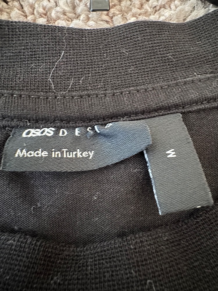 ASOS Black Butterfly Logo T-Shirt - Image 4