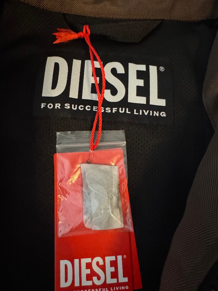 Diesel Brown & Black racer Jacket - Image 5