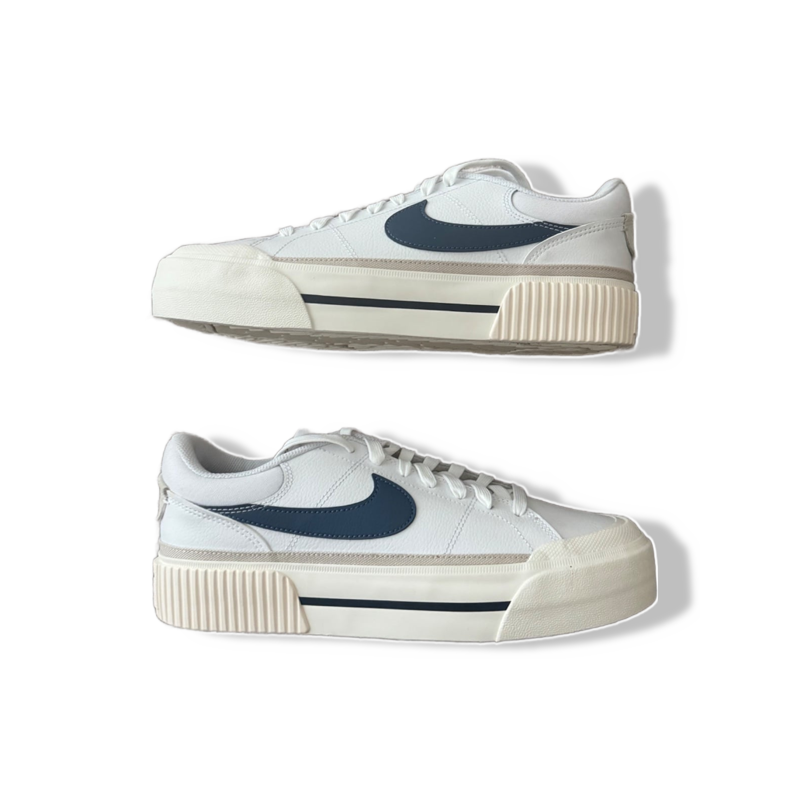 Nike White Low-Top Sneakers