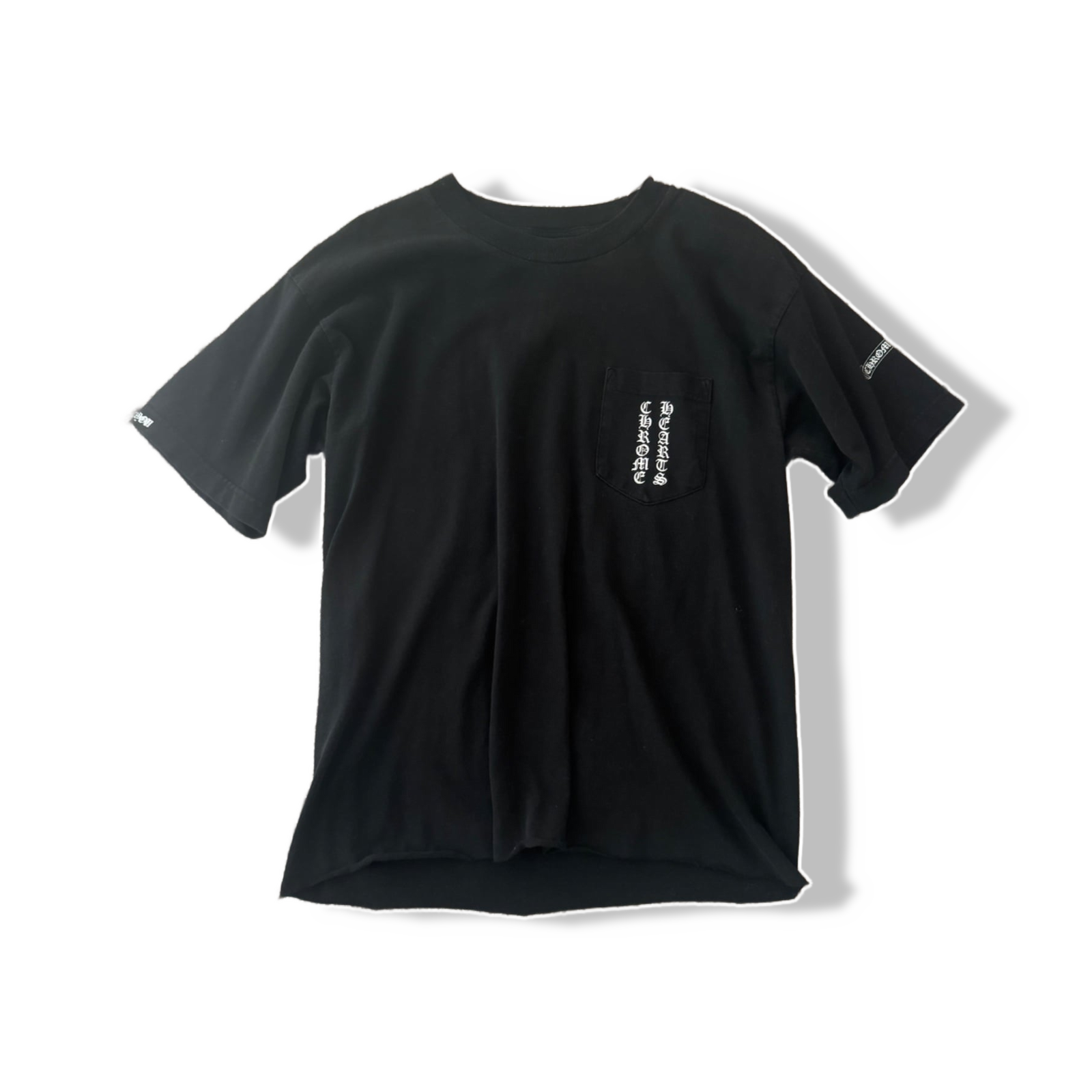 Chrome Hearts Black Pocket Graphic T-Shirt