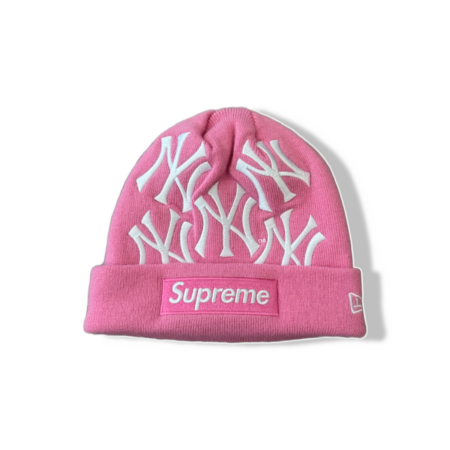 Supreme x New Era NY Yankees Beanie