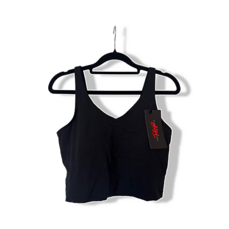 Cropped V-Neck TGP Tank Top