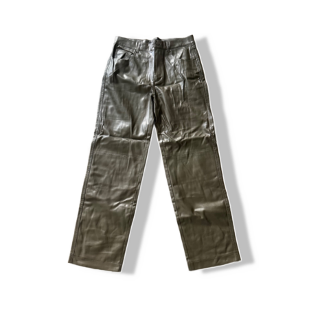 Bershka Faux Leather Pants