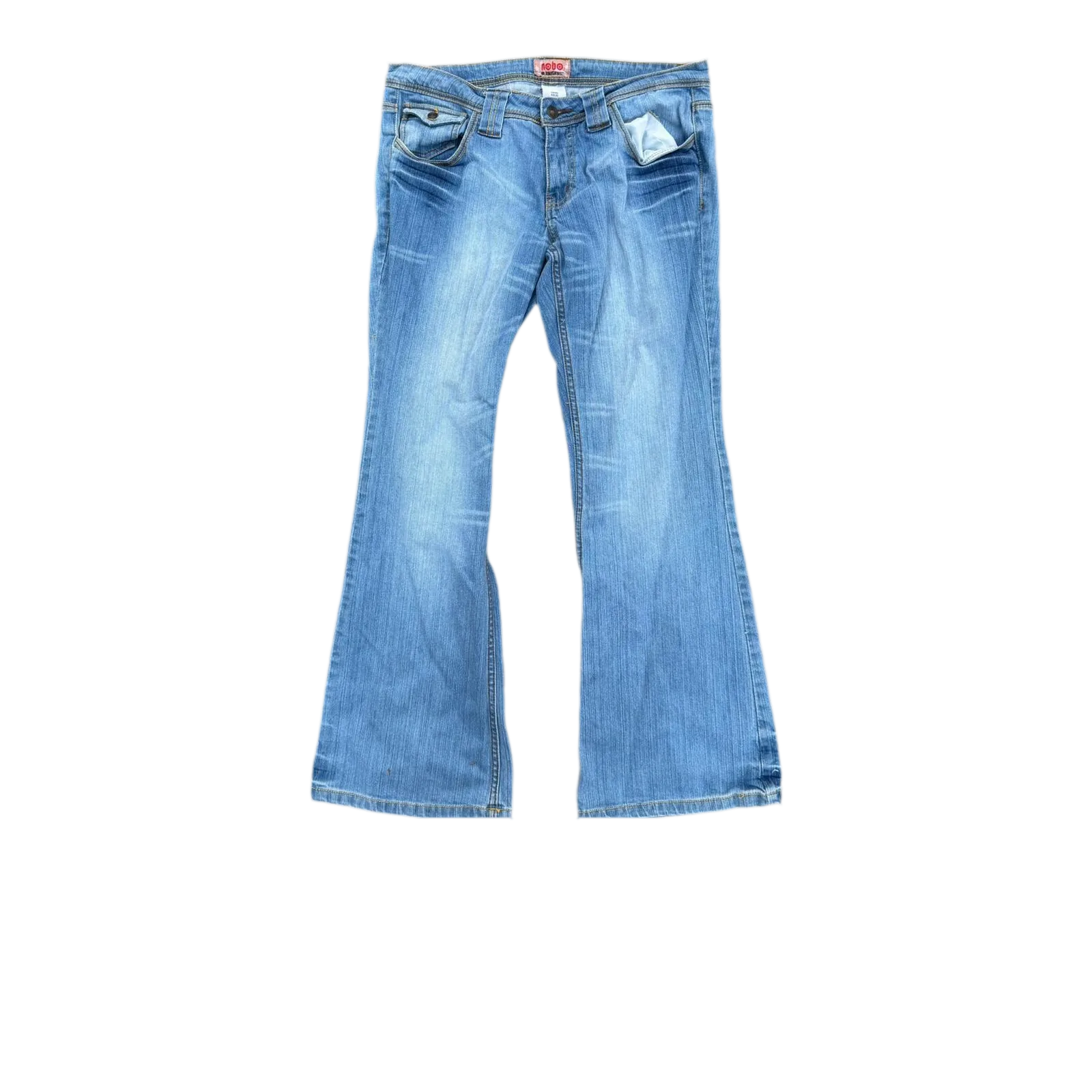 No Boundaries Embroidered Flare Jeans